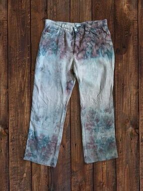 C.P. Company Men's Tie-Dye Linen Pants